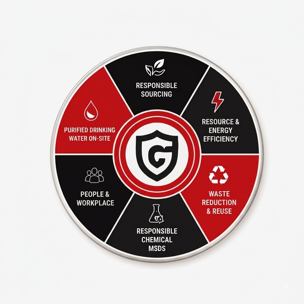 Guard Gloves Sustainability Diagram
