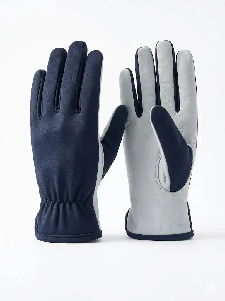 Guard Gloves Ironclad Pro — Heavy-duty black leather work gloves with padded protection palms