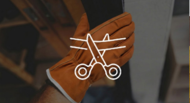 Cut Resistant Composite Fiber Liner for Blade and Glass Handling Safety
